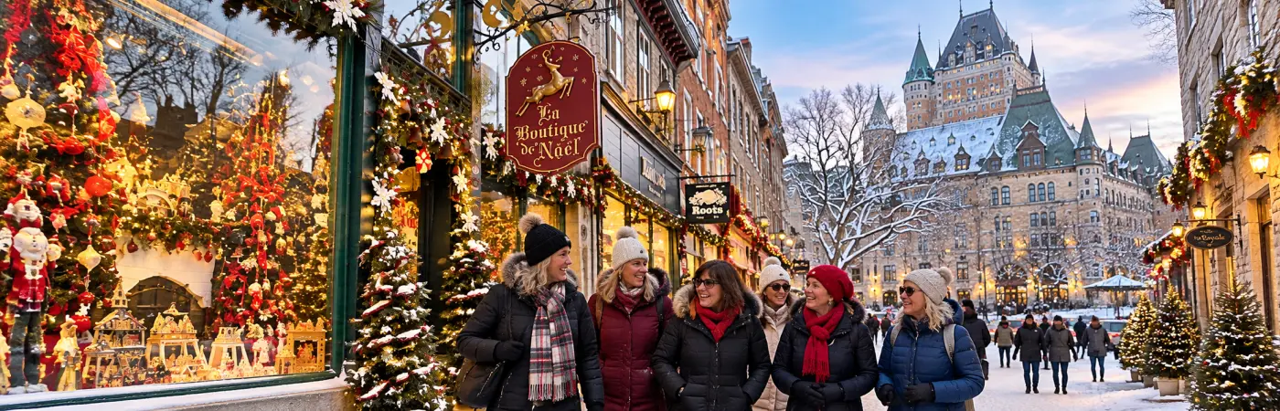 Christmas Markets of Montreal and Quebec City Small Group Tour